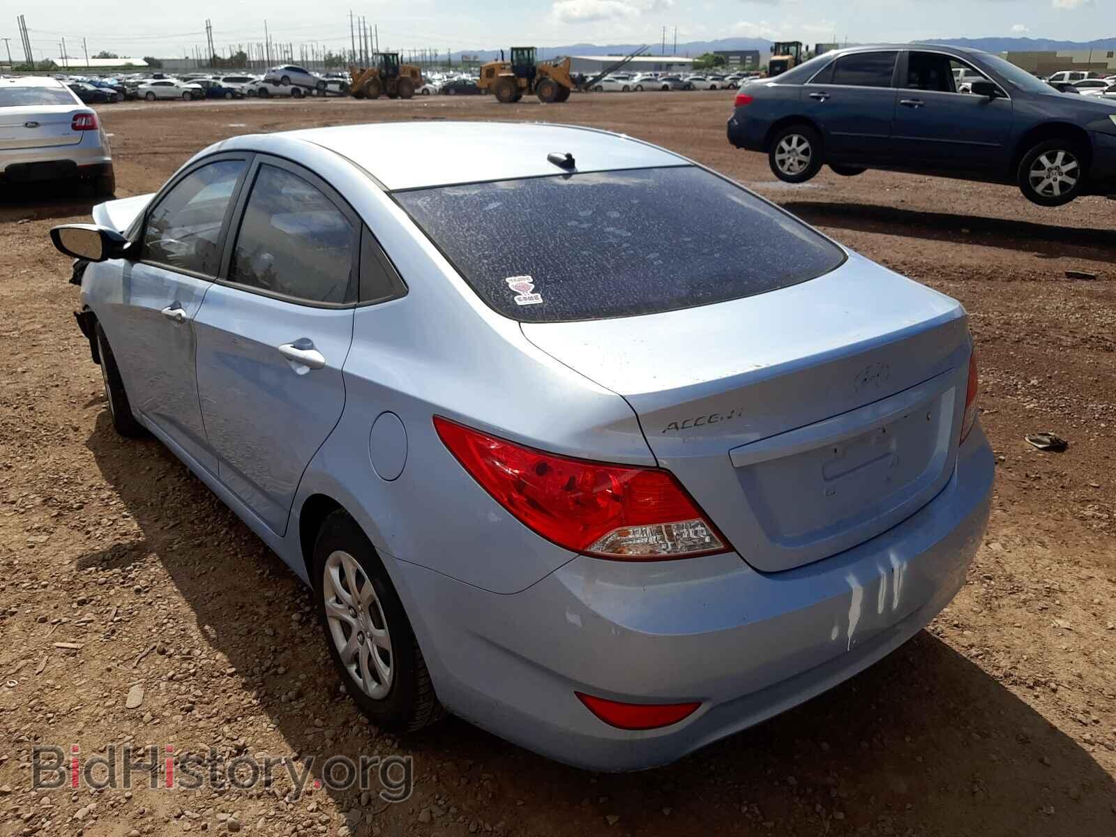 2013 HYUNDAI ACCENT - VIN: KMHCT4AE8DU553723 - Фото 3