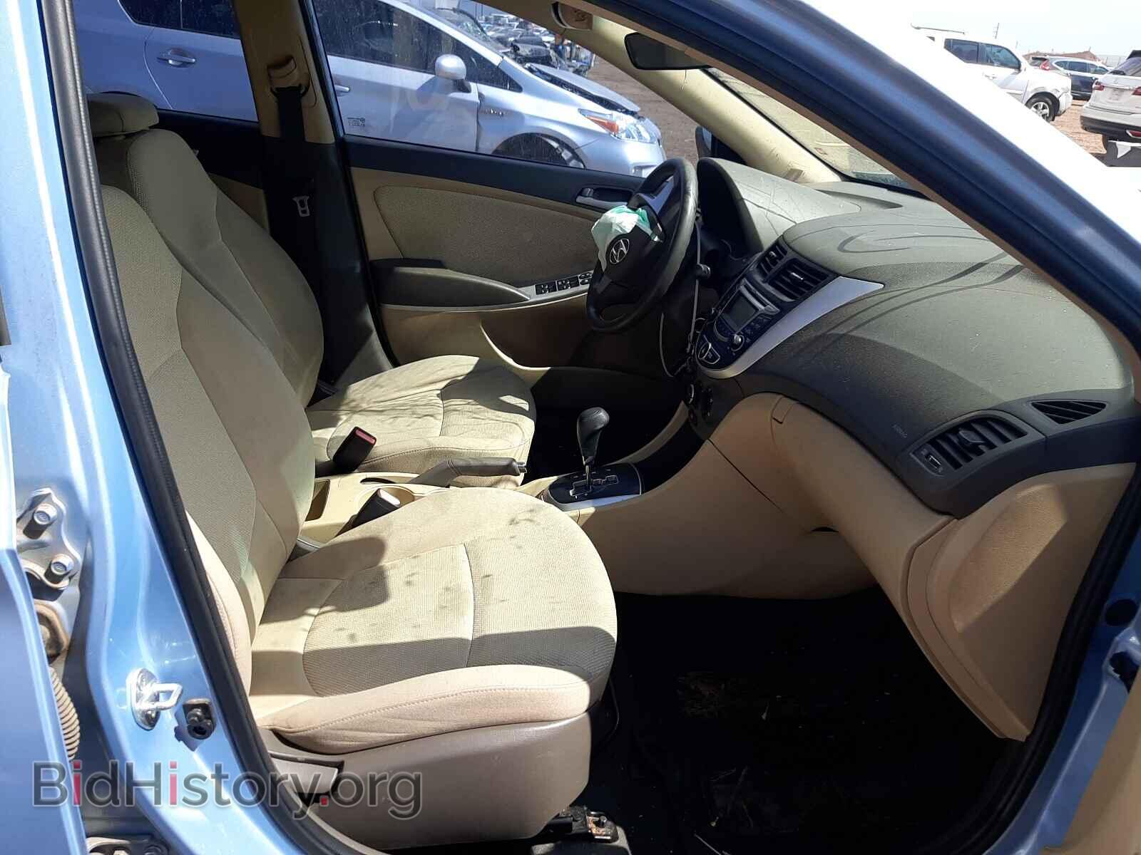 2013 HYUNDAI ACCENT - VIN: KMHCT4AE8DU553723 - Фото 5
