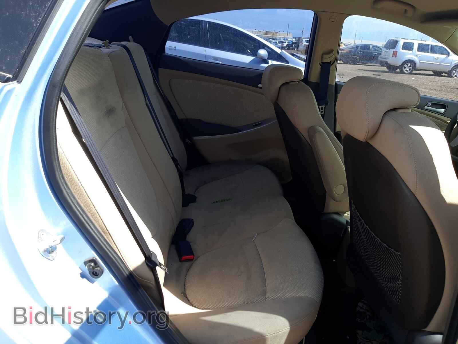 2013 HYUNDAI ACCENT - VIN: KMHCT4AE8DU553723 - Фото 6