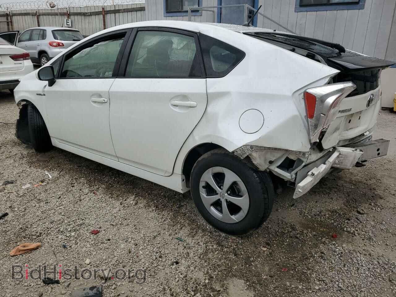 2014 TOYOTA PRIUS - VIN: JTDKN3DU7E1841002 - Фото 2