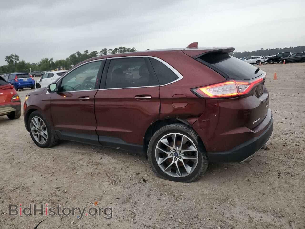 2015 FORD EDGE - VIN: 2FMPK3K95FBB20675 - Фото 2