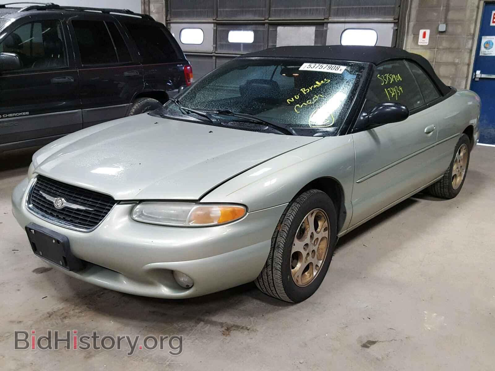 2000 CHRYSLER SEBRING - VIN: 3C3EL55H2YT239139 - Фото 2