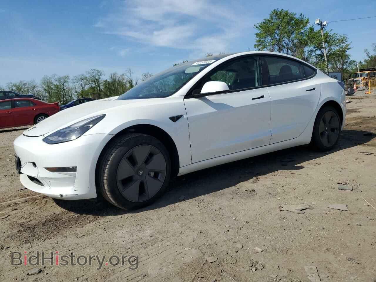 Фотография 5YJ3E1EB7MF034152 - TESLA MODEL 3 2021