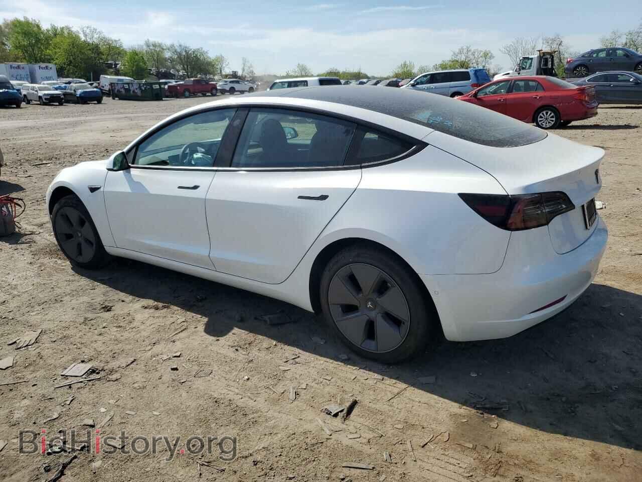 2021 TESLA MODEL 3 - VIN: 5YJ3E1EB7MF034152 - Фото 2