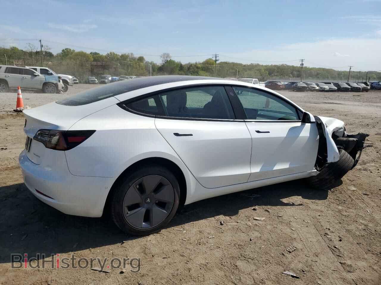 2021 TESLA MODEL 3 - VIN: 5YJ3E1EB7MF034152 - Фото 3