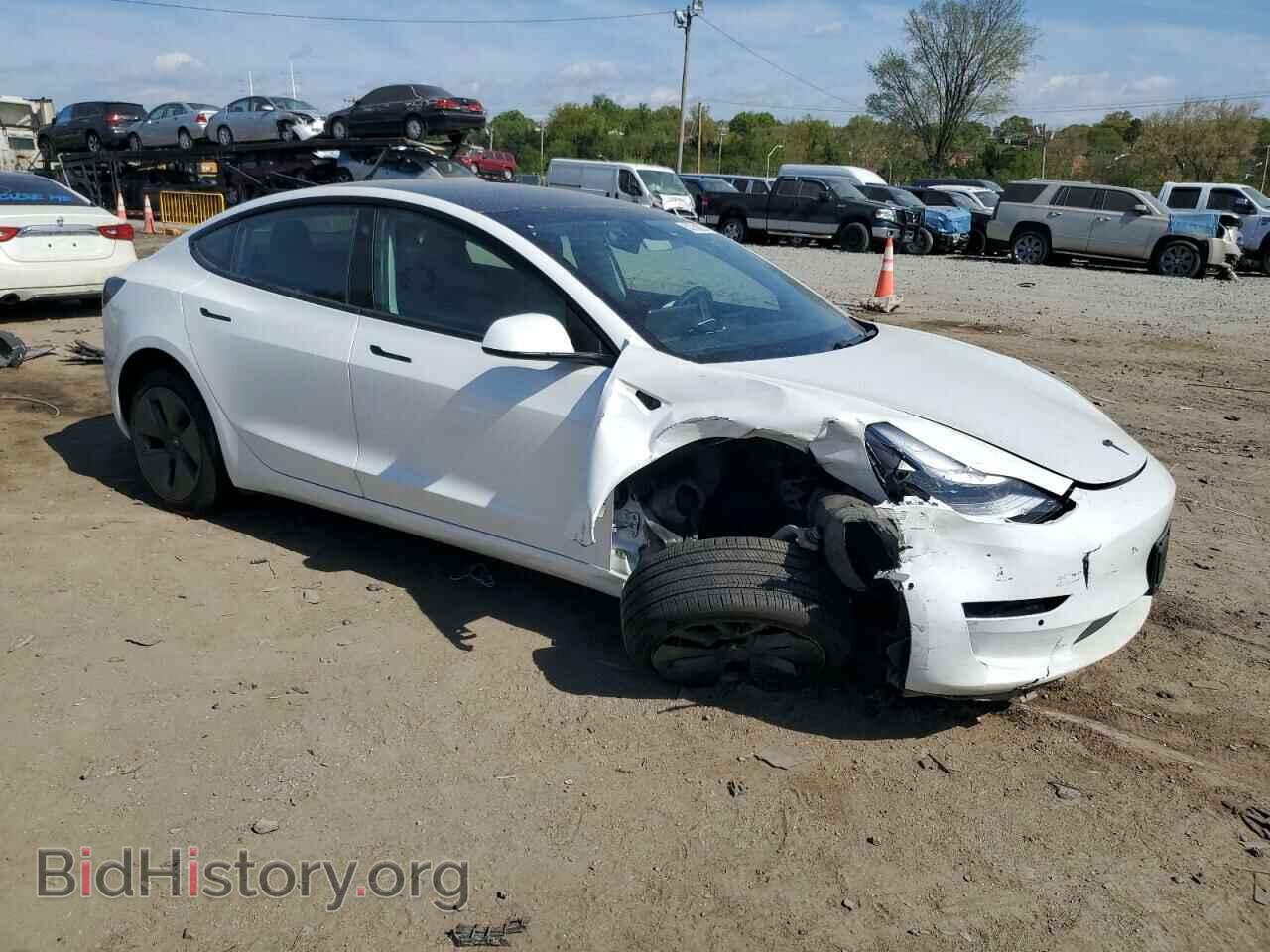 2021 TESLA MODEL 3 - VIN: 5YJ3E1EB7MF034152 - Фото 4
