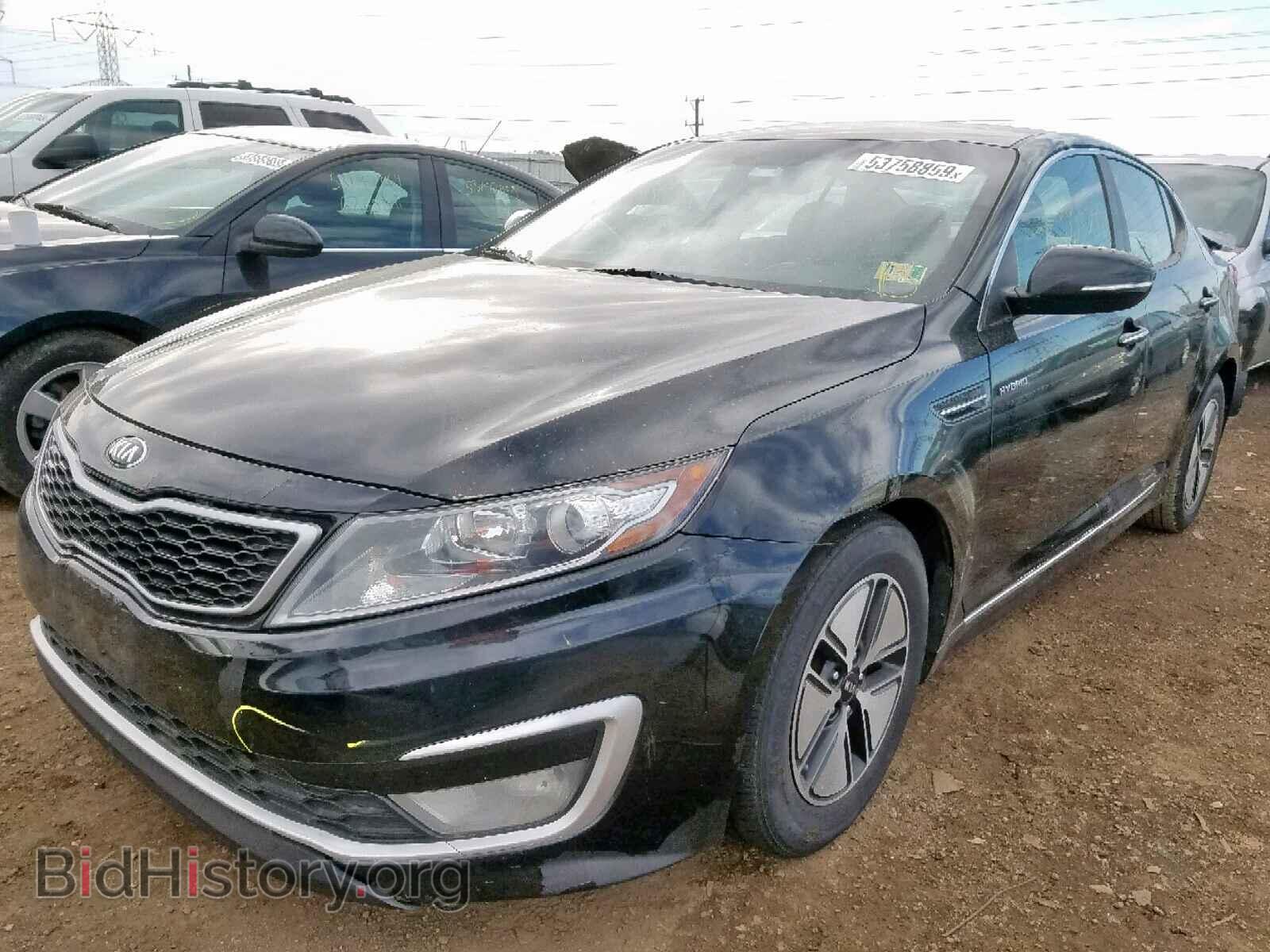 2013 KIA OPTIMA HYB - VIN: KNAGM4AD9D5045200 - Фото 2