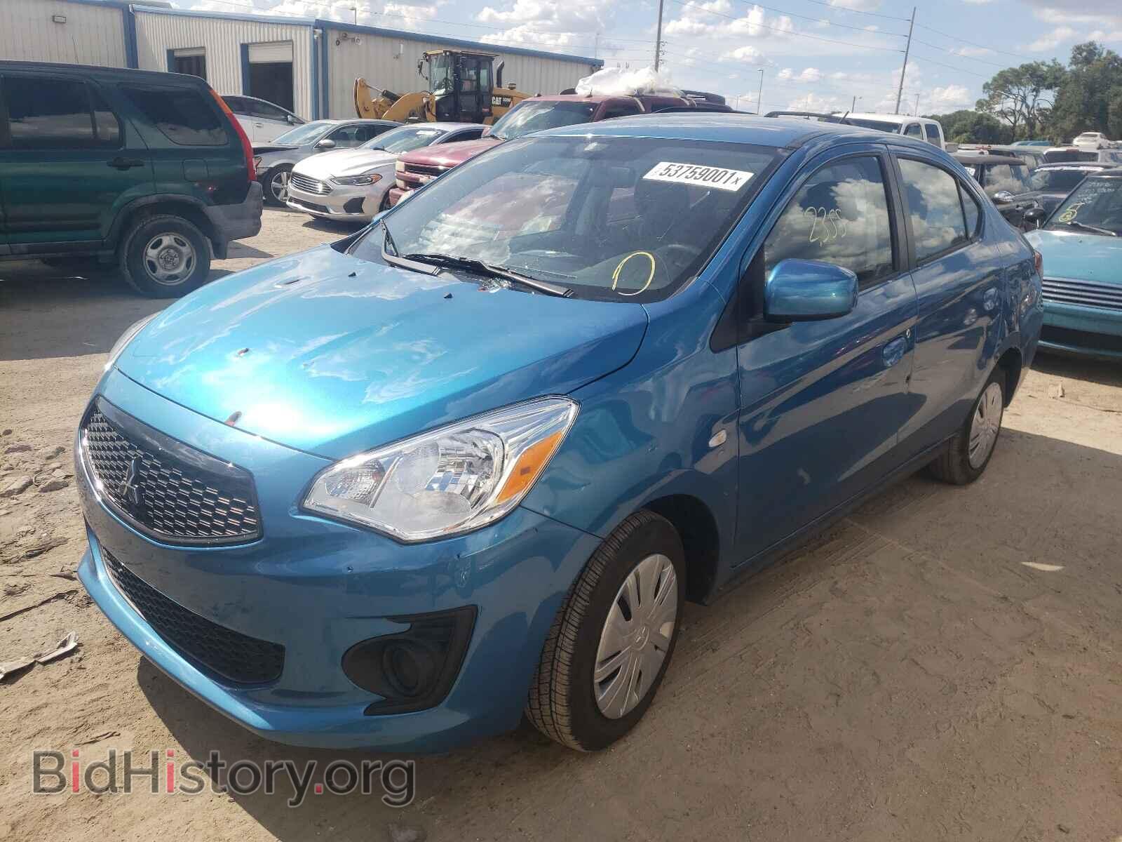 2020 MITSUBISHI MIRAGE - VIN: ML32F3FJ2LHF08362 - Фото 2