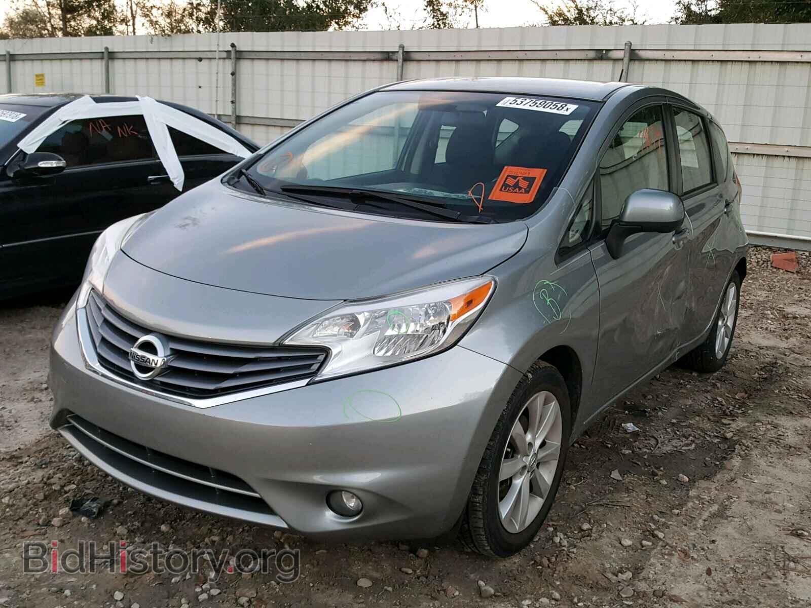 2014 NISSAN VERSA - VIN: 3N1CE2CP4EL367967 - Фото 2