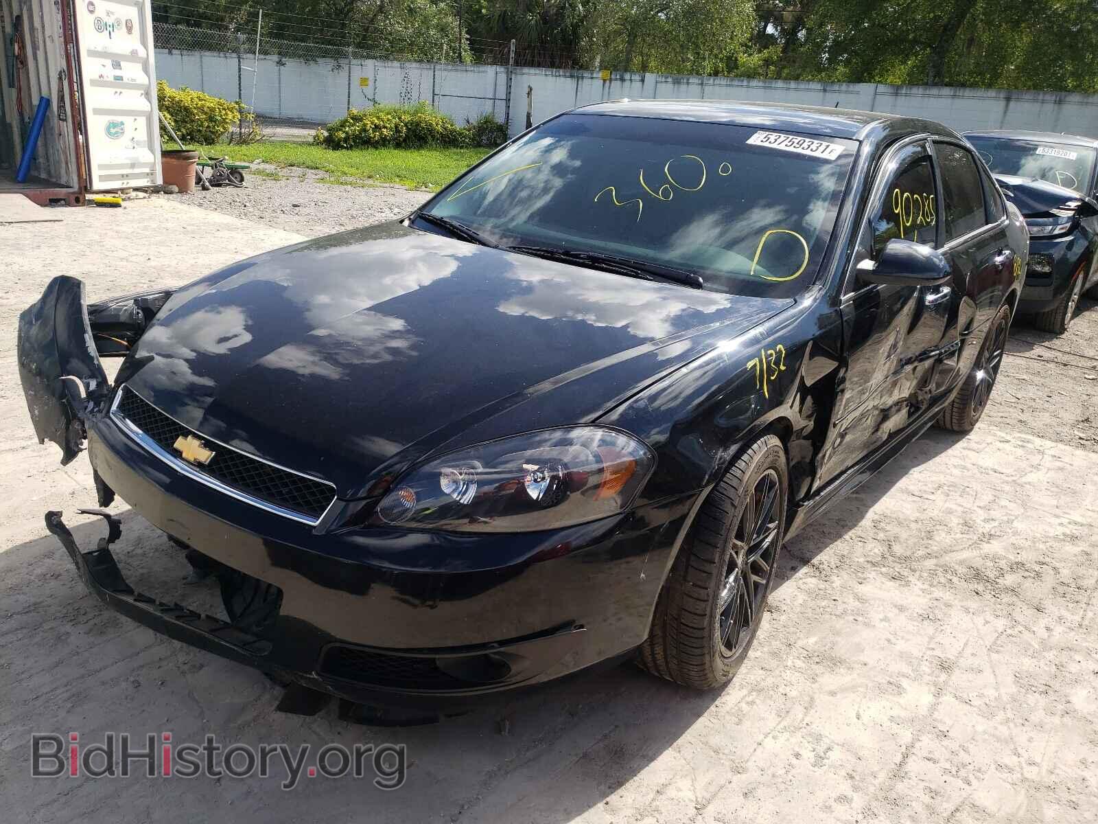 2013 CHEVROLET IMPALA - VIN: 2G1WC5E37D1174300 - Фото 2
