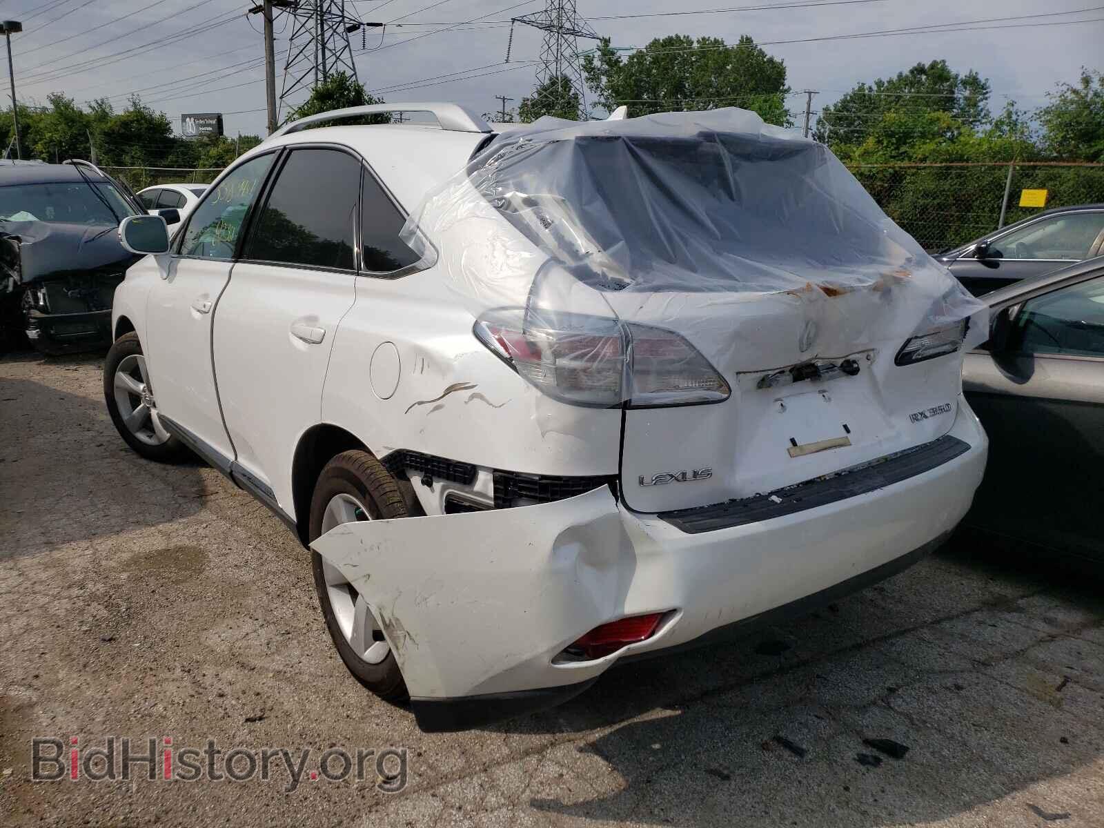 2010 LEXUS RX350 - VIN: 2T2BK1BA5AC065654 - Фото 3