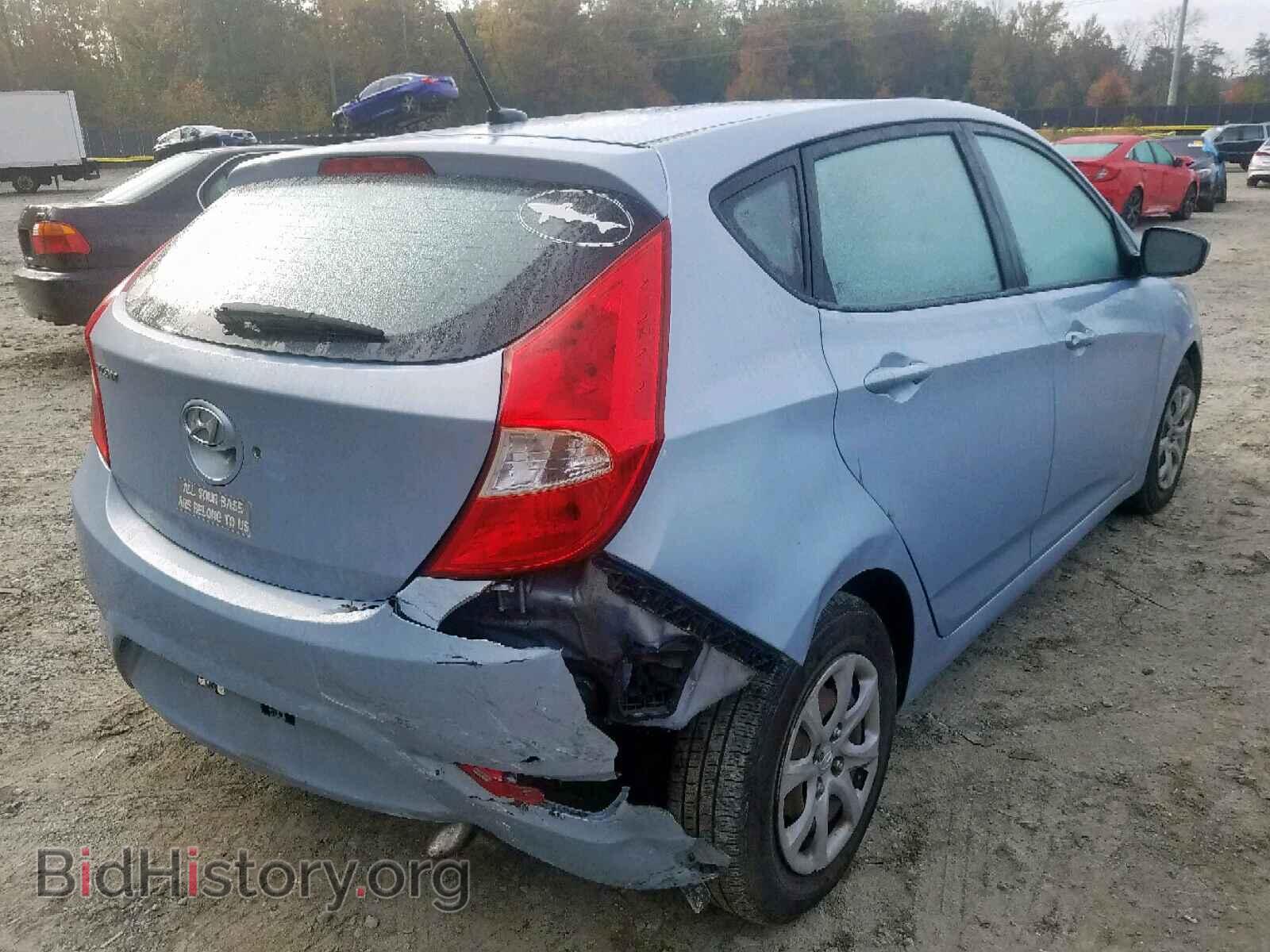2012 HYUNDAI ACCENT - VIN: KMHCT5AE2CU042836 - Фото 4