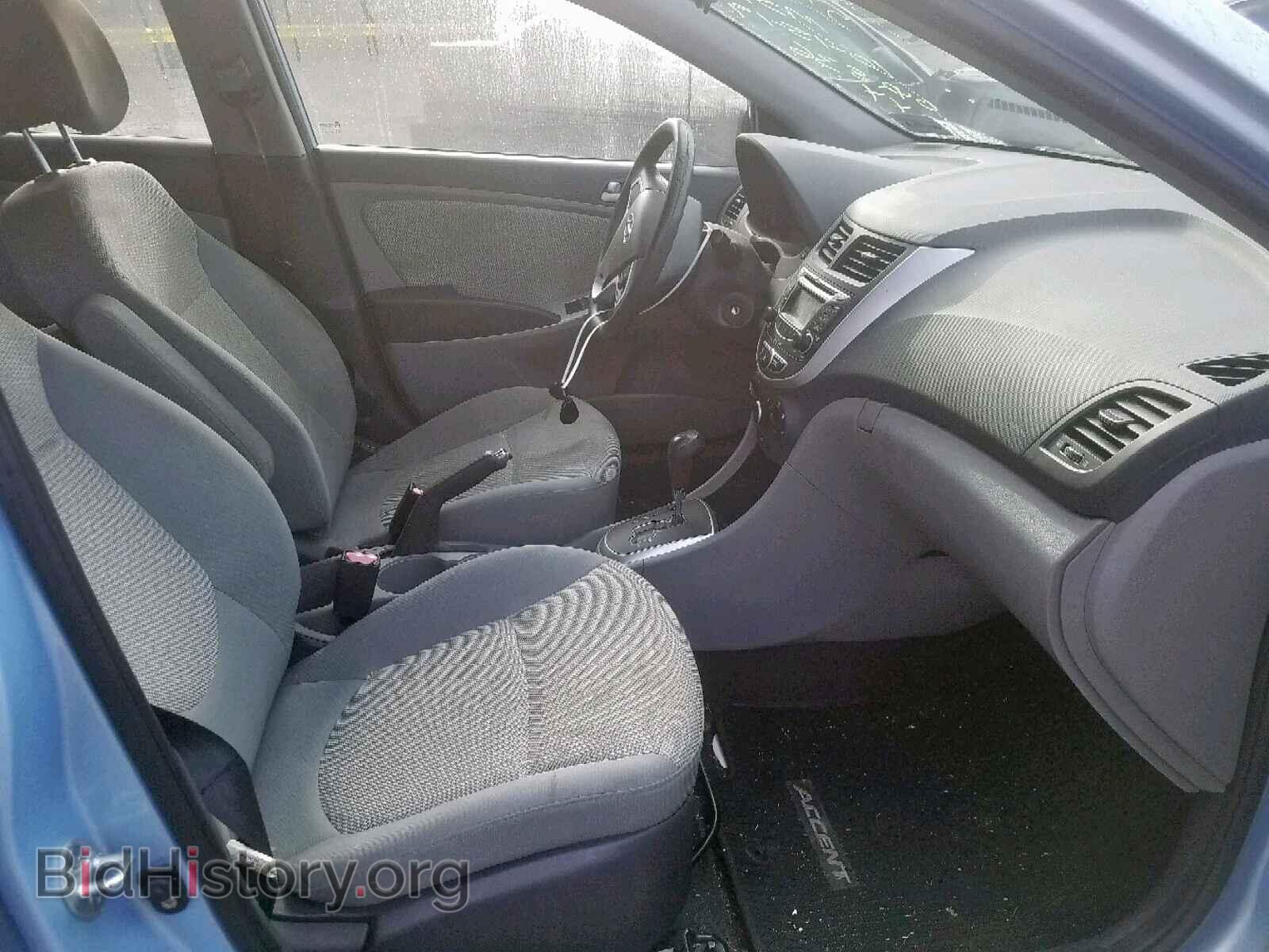 2012 HYUNDAI ACCENT - VIN: KMHCT5AE2CU042836 - Фото 5