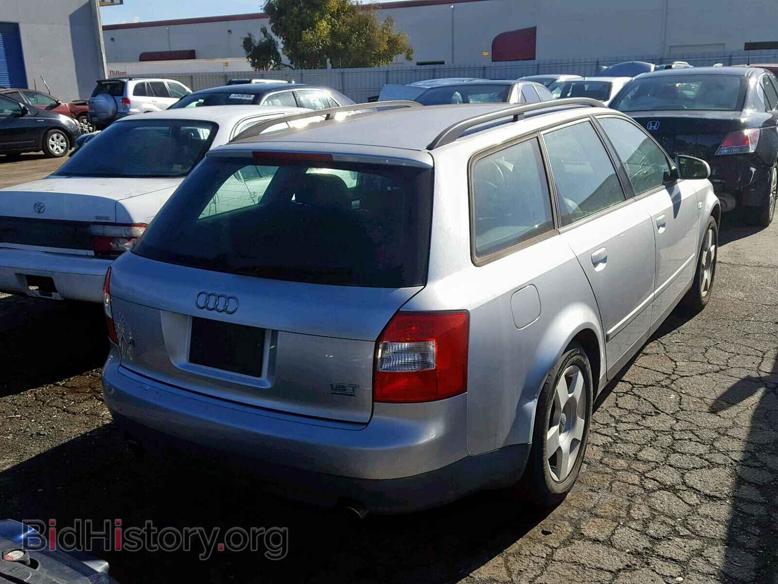 2002 AUDI A4 - VIN: WAUVC68E22A294981 - Фото 4