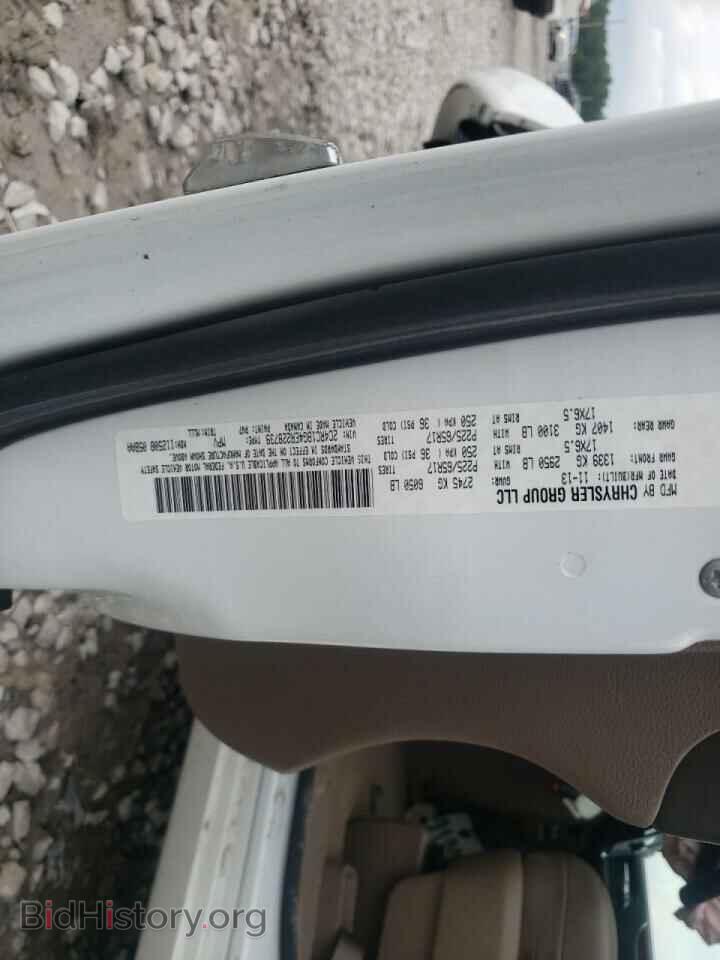 2014 CHRYSLER MINIVAN - VIN: 2C4RC1BG4ER228739 - Фото 10
