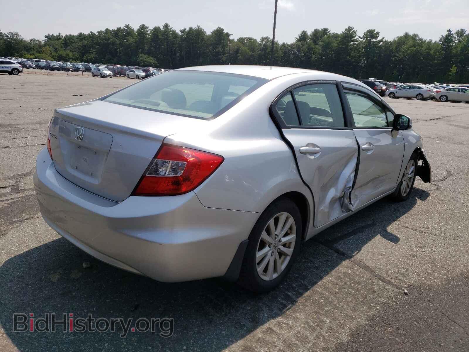 2012 HONDA CIVIC - VIN: 2HGFB2F82CH604552 - Фото 4