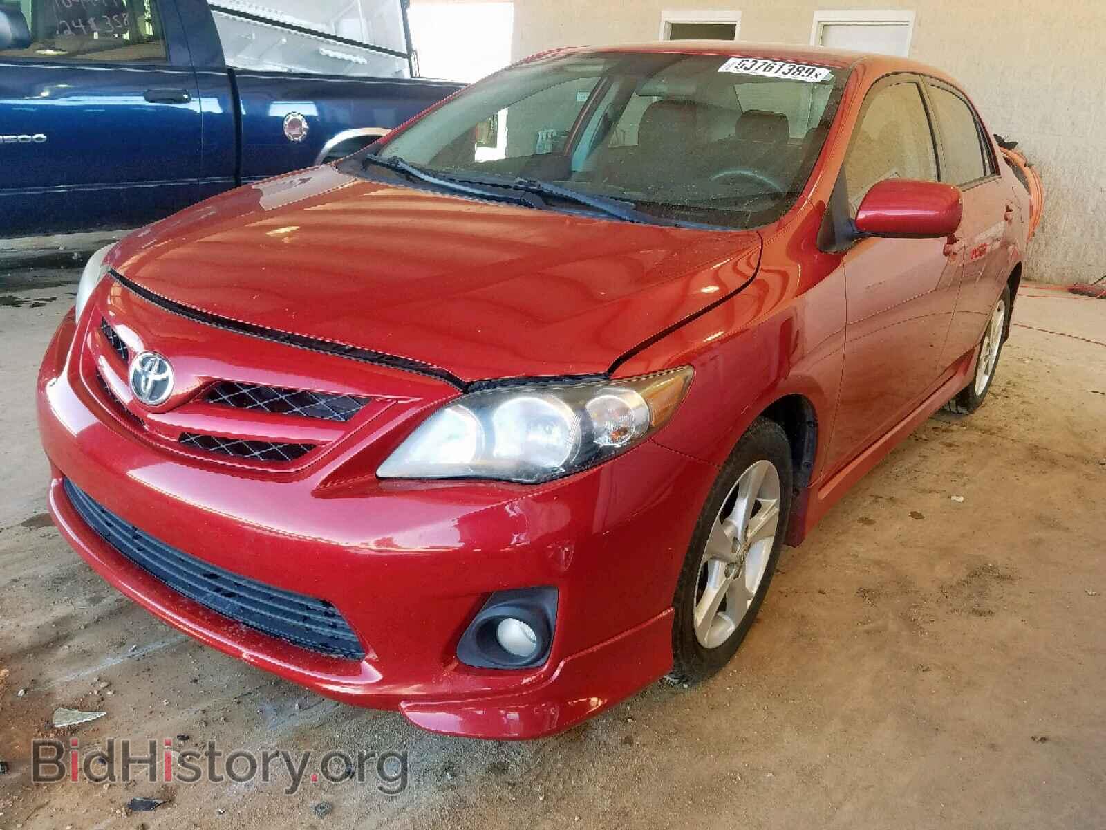 2011 TOYOTA COROLLA BA - VIN: 2T1BU4EE7BC576170 - Фото 2