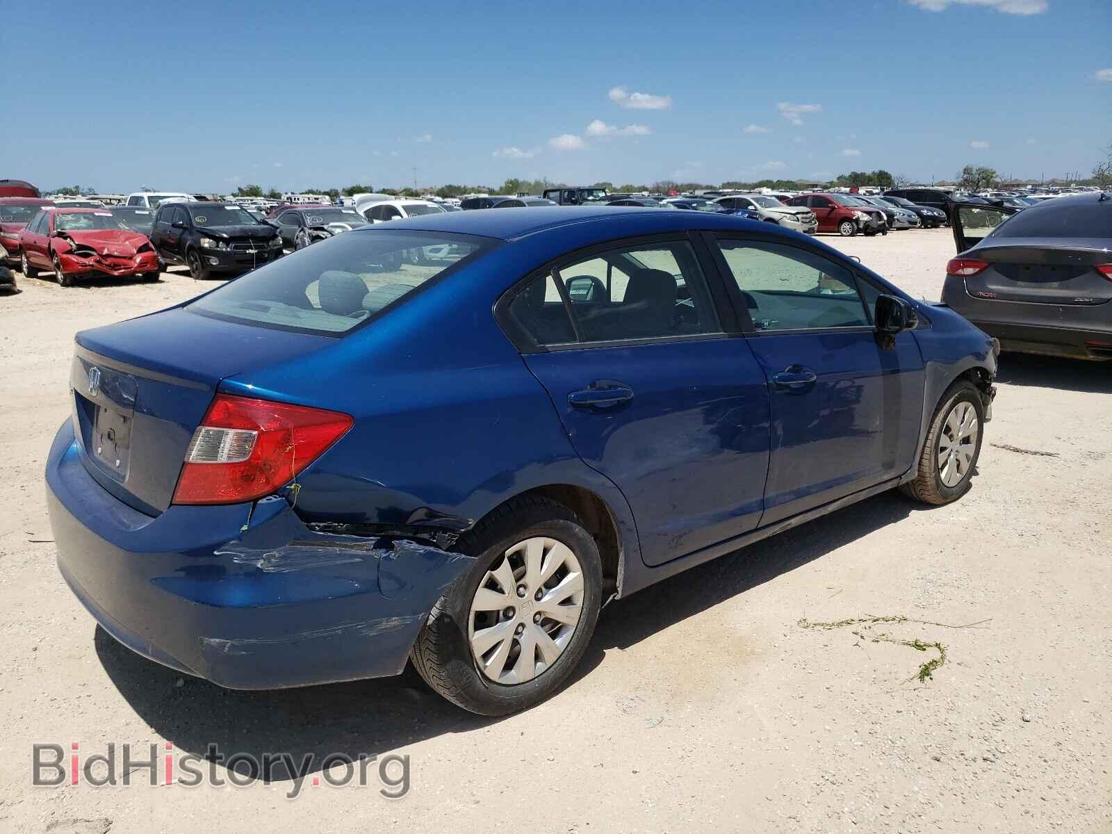 2012 HONDA CIVIC - VIN: 2HGFB2F58CH511606 - Фото 4
