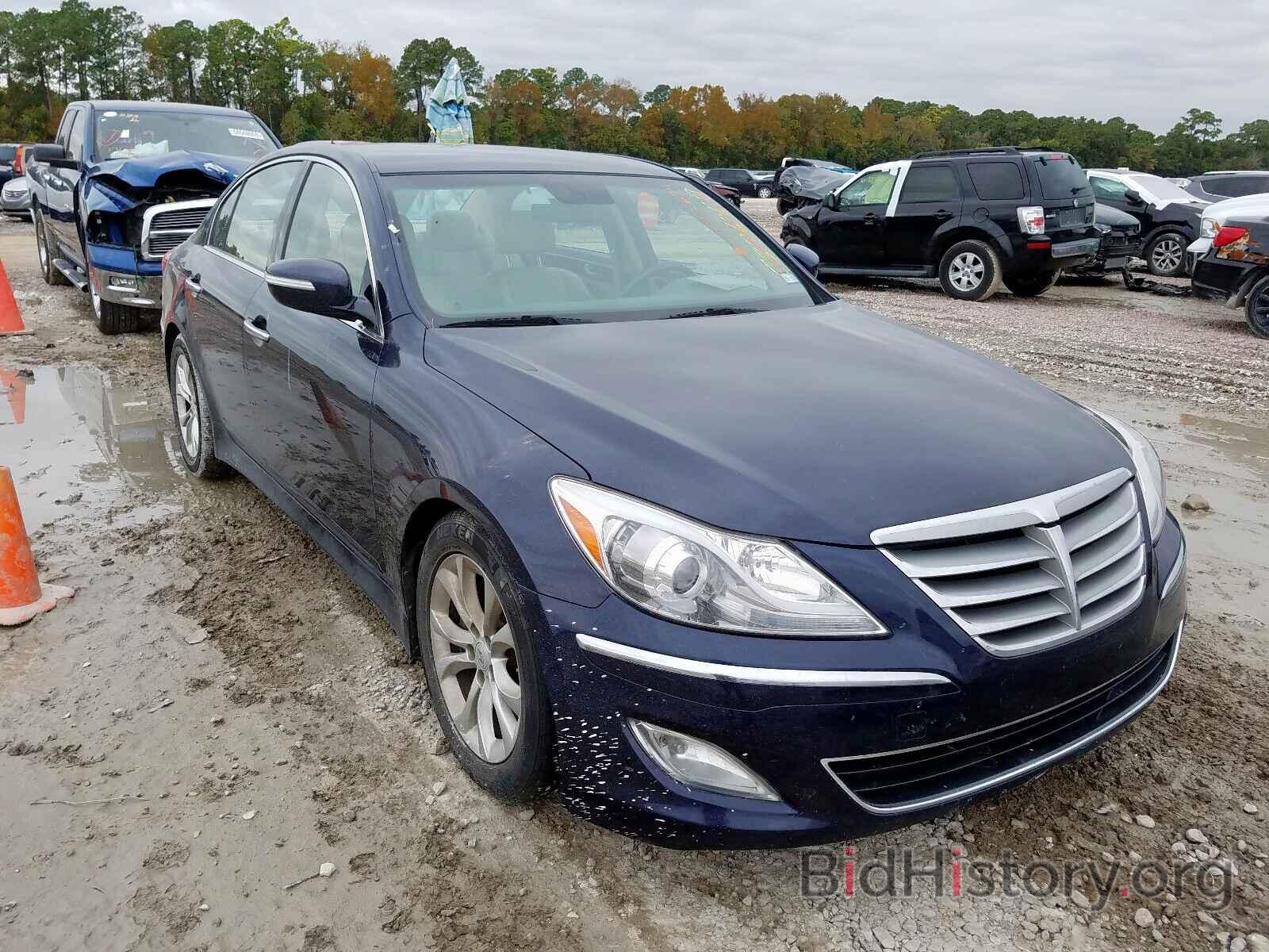 Photo KMHGC4DD6DU212485 - HYUNDAI GENESIS 2013