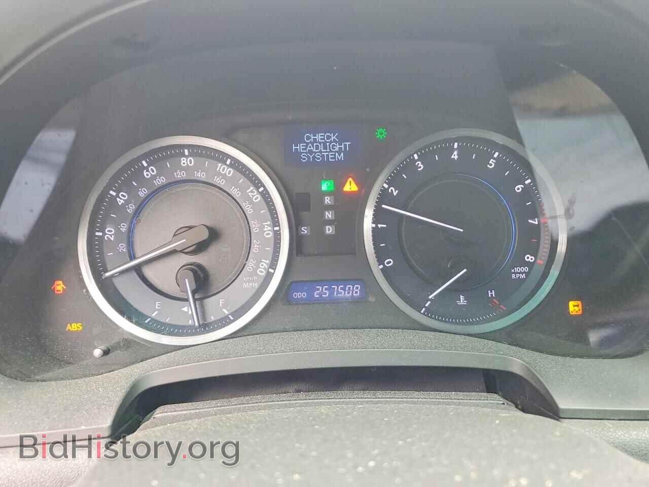2012 LEXUS IS - VIN: JTHBF5C22C5175180 - Фото 9
