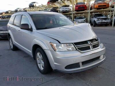 2013 Dodge JOURNEY SE, серебристый — VIN 3C4PDCAB3DT509240, Copart