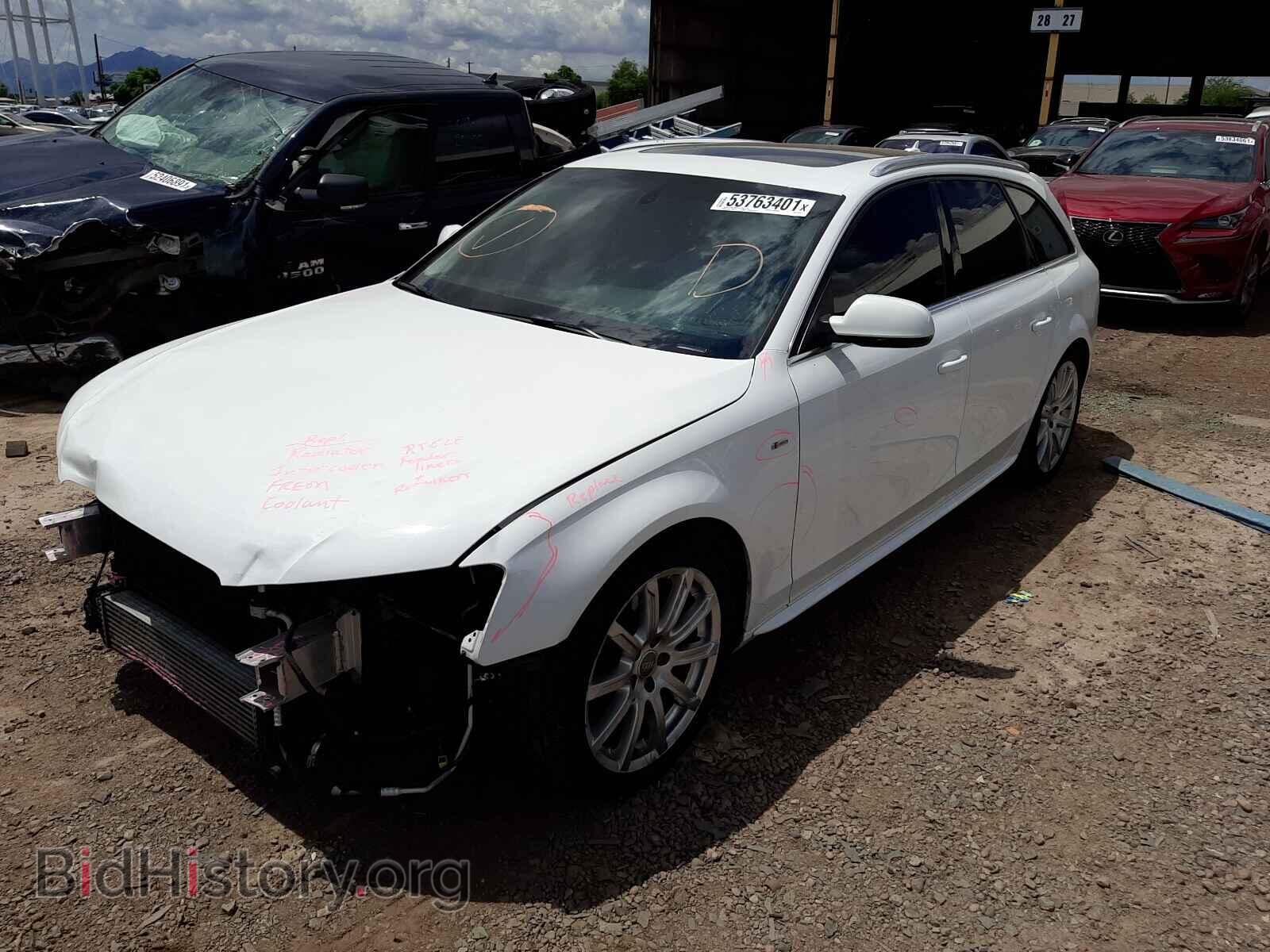 2012 AUDI A4 - VIN: WAUWFAFL9CA081723 - Photo 2