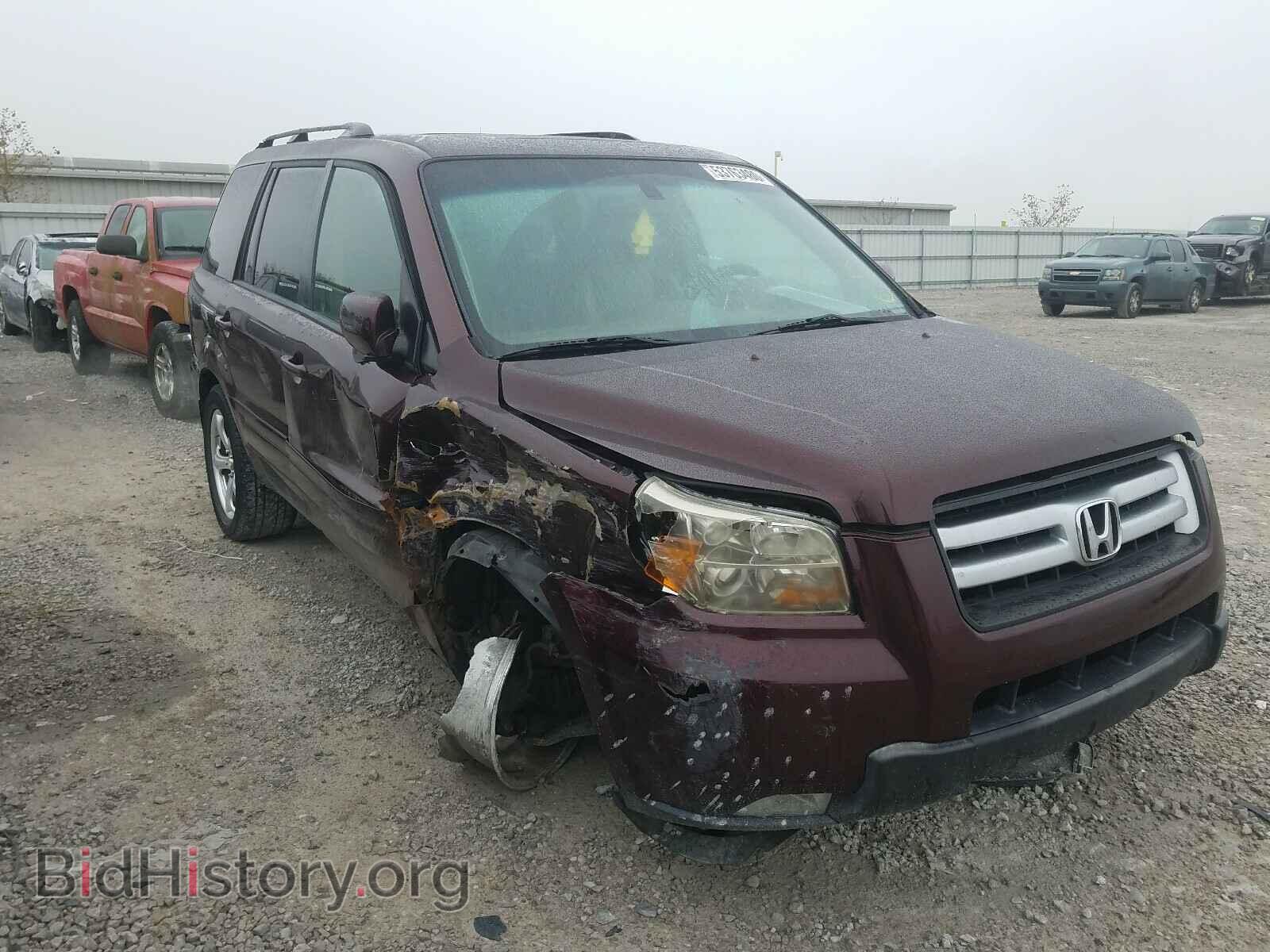 Фотография 5FNYF28577B014163 - HONDA PILOT 2007
