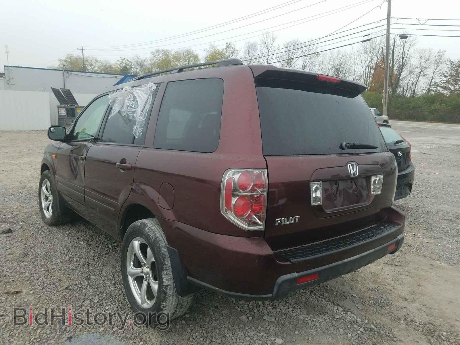 2007 HONDA PILOT - VIN: 5FNYF28577B014163 - Фото 3