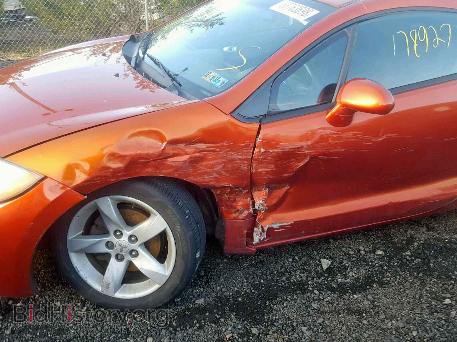 2007 MITSUBISHI ECLIPSE - VIN: 4A3AK24F77E009927 - Photo 9