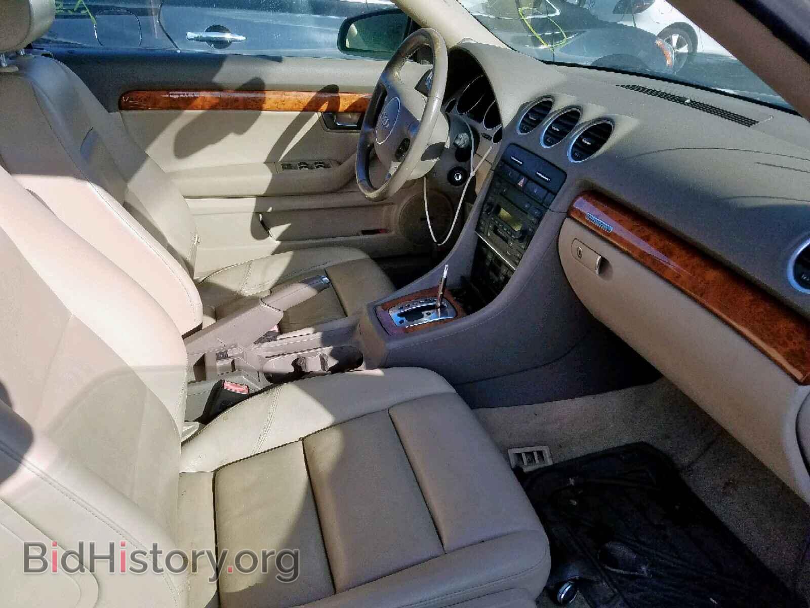 2005 AUDI A4 - VIN: WAUDT48H15K024519 - Фото 5