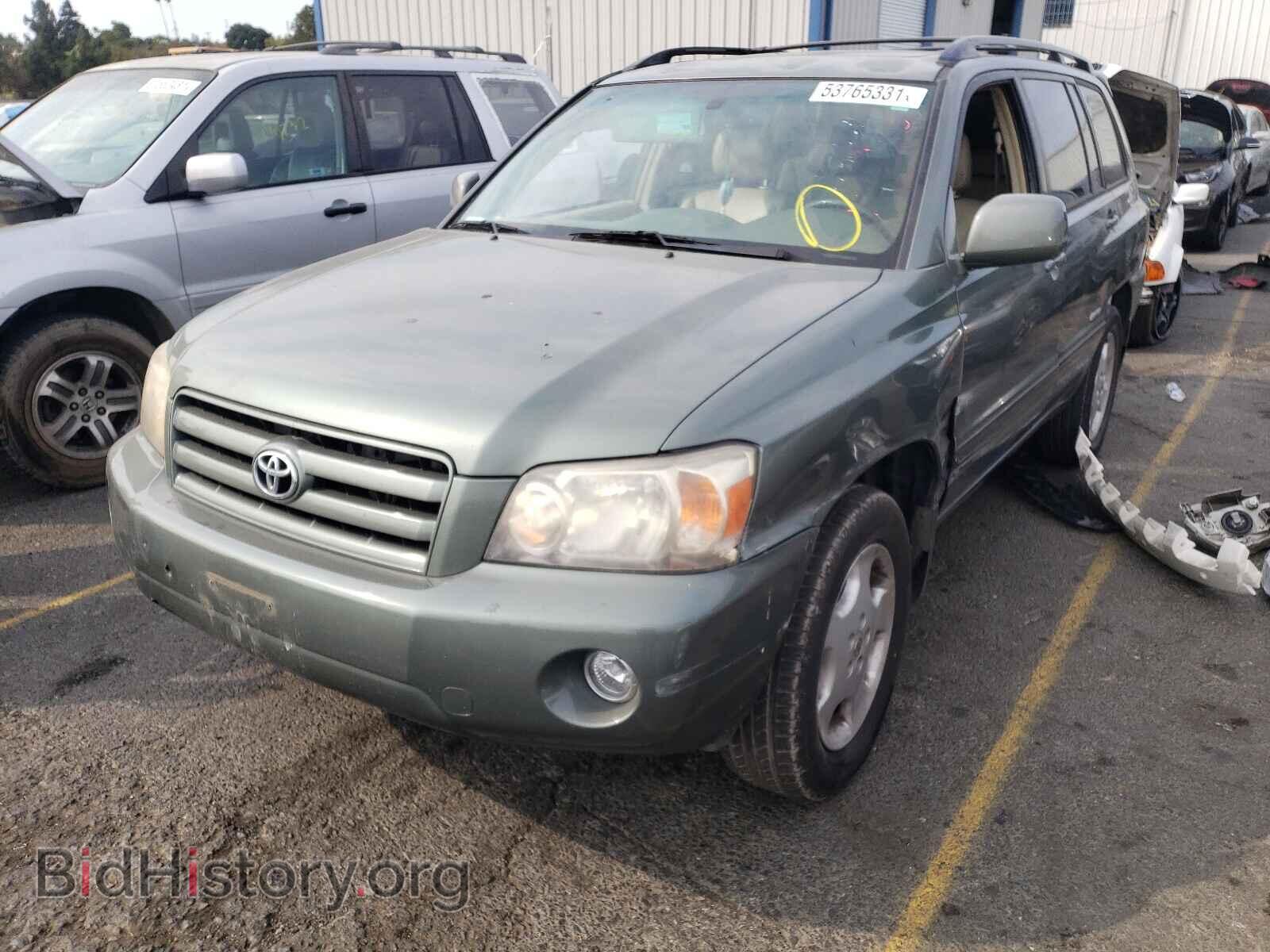 2007 TOYOTA HIGHLANDER - VIN: JTEEP21A670214548 - Фото 2