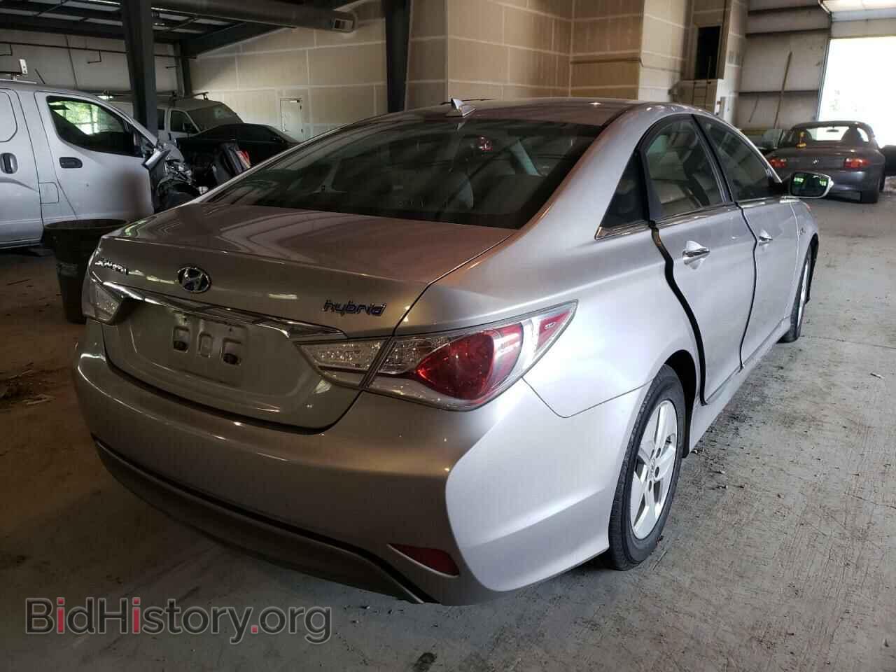 2012 HYUNDAI SONATA - VIN: KMHEC4A42CA030469 - Фото 4