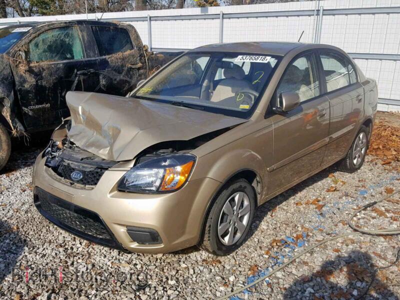 2011 Kia RIO BASE (VIN KNADH4A34B6925159) — фото 2 из 10