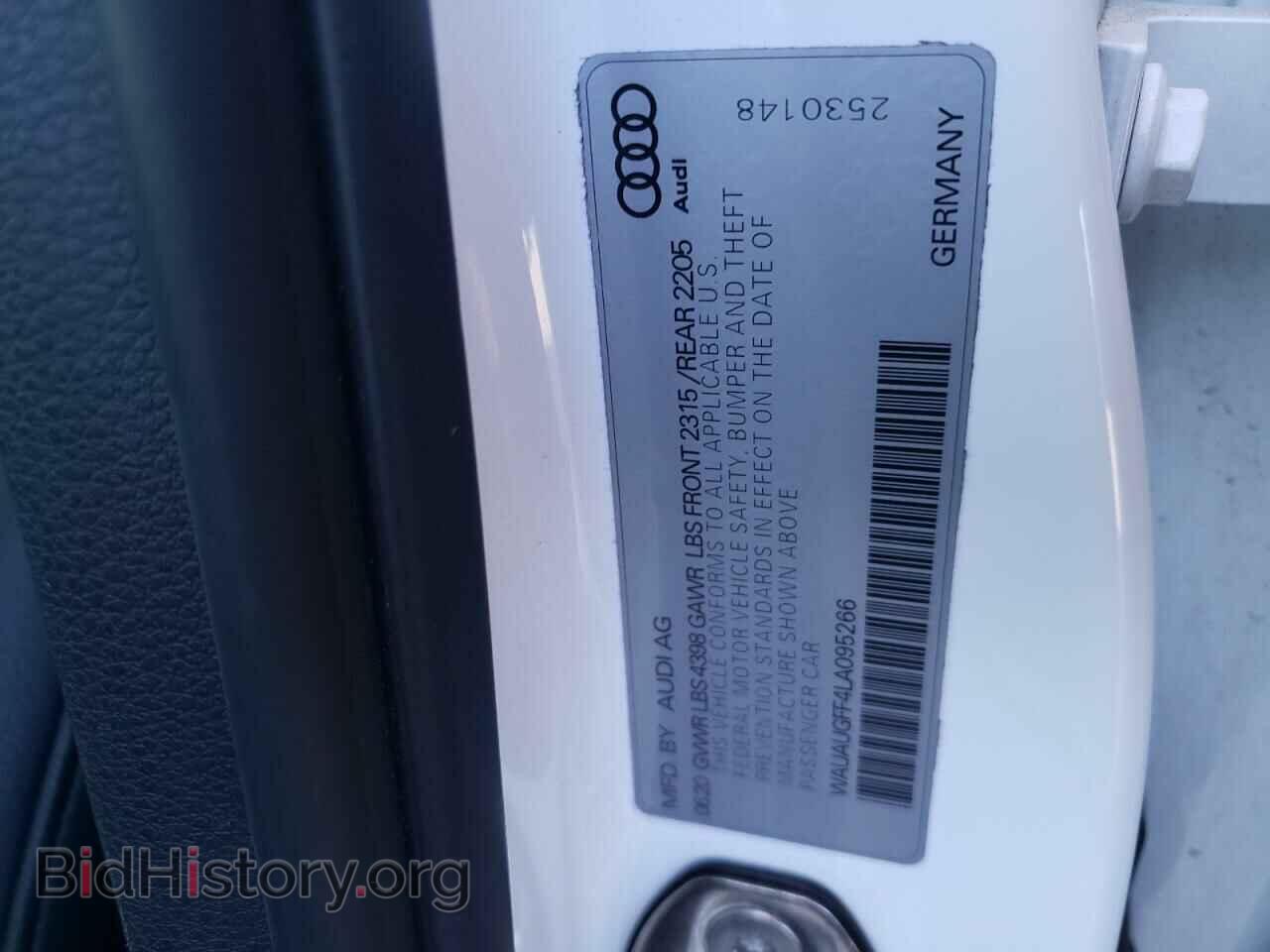2020 AUDI A3 - VIN: WAUAUGFF4LA095266 - Фото 10