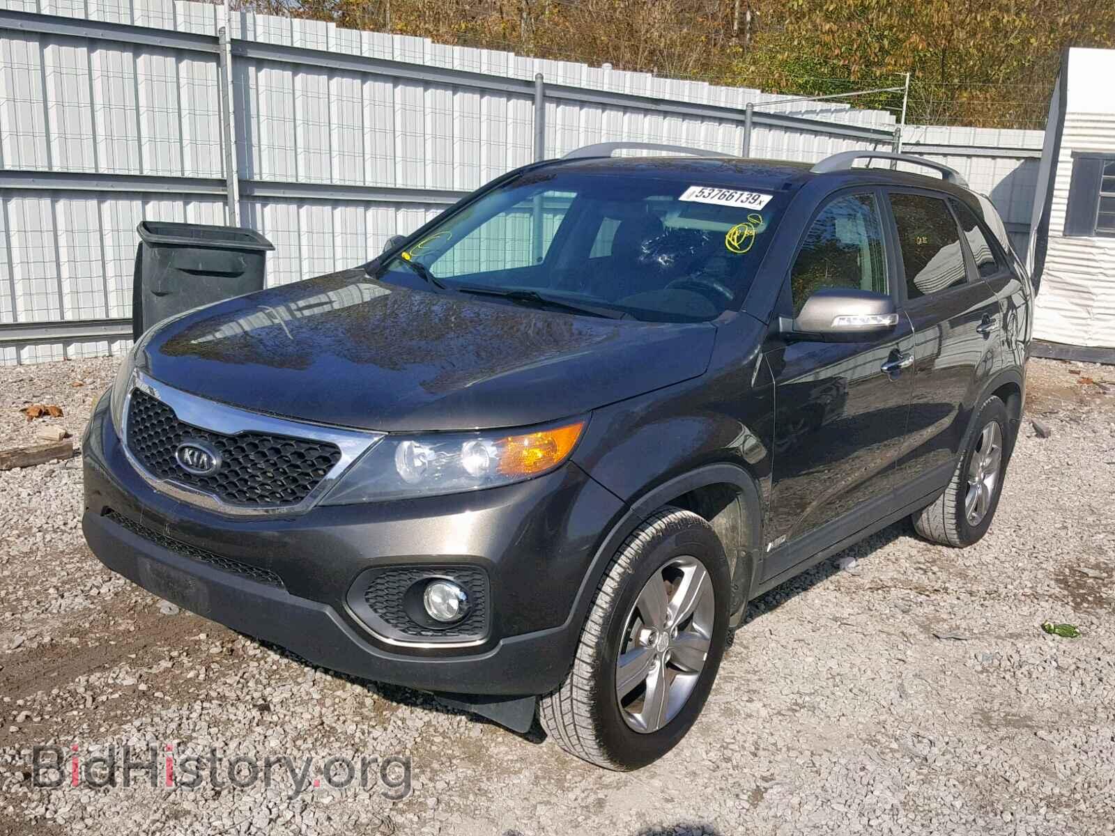 2013 KIA SORENTO EX - VIN: 5XYKUDA26DG356408 - Фото 2