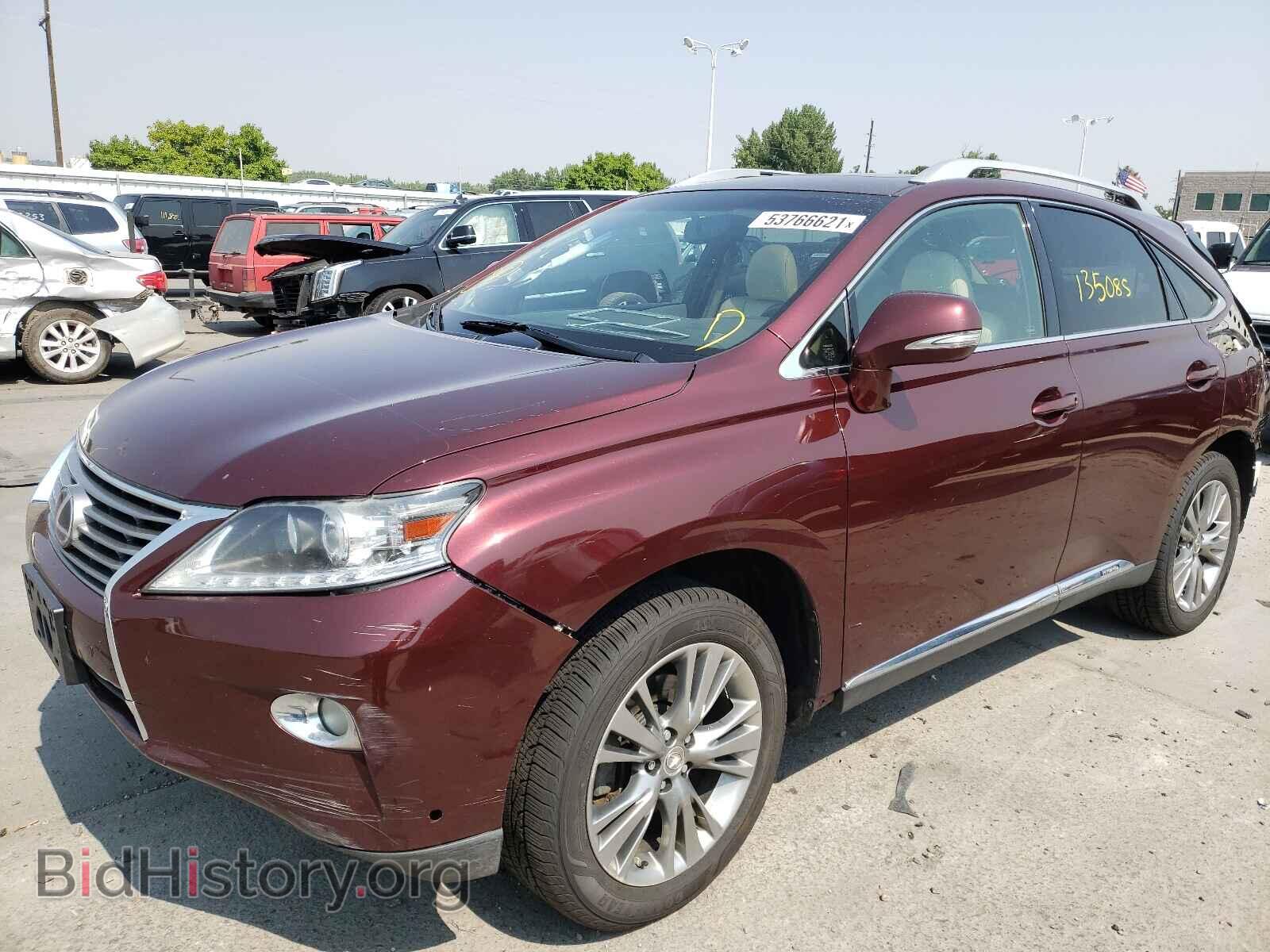 2013 LEXUS RX450 - VIN: JTJBC1BA3D2060146 - Фото 2