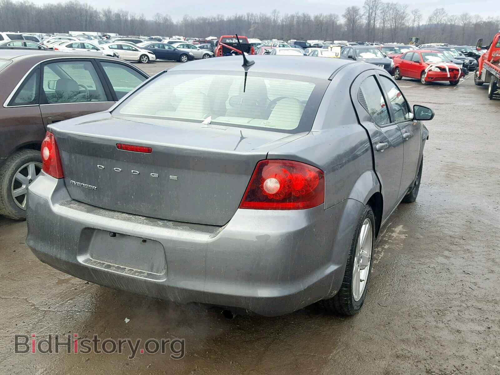 2011 DODGE AVENGER - VIN: 1B3BD1FB3BN617251 - Фото 4