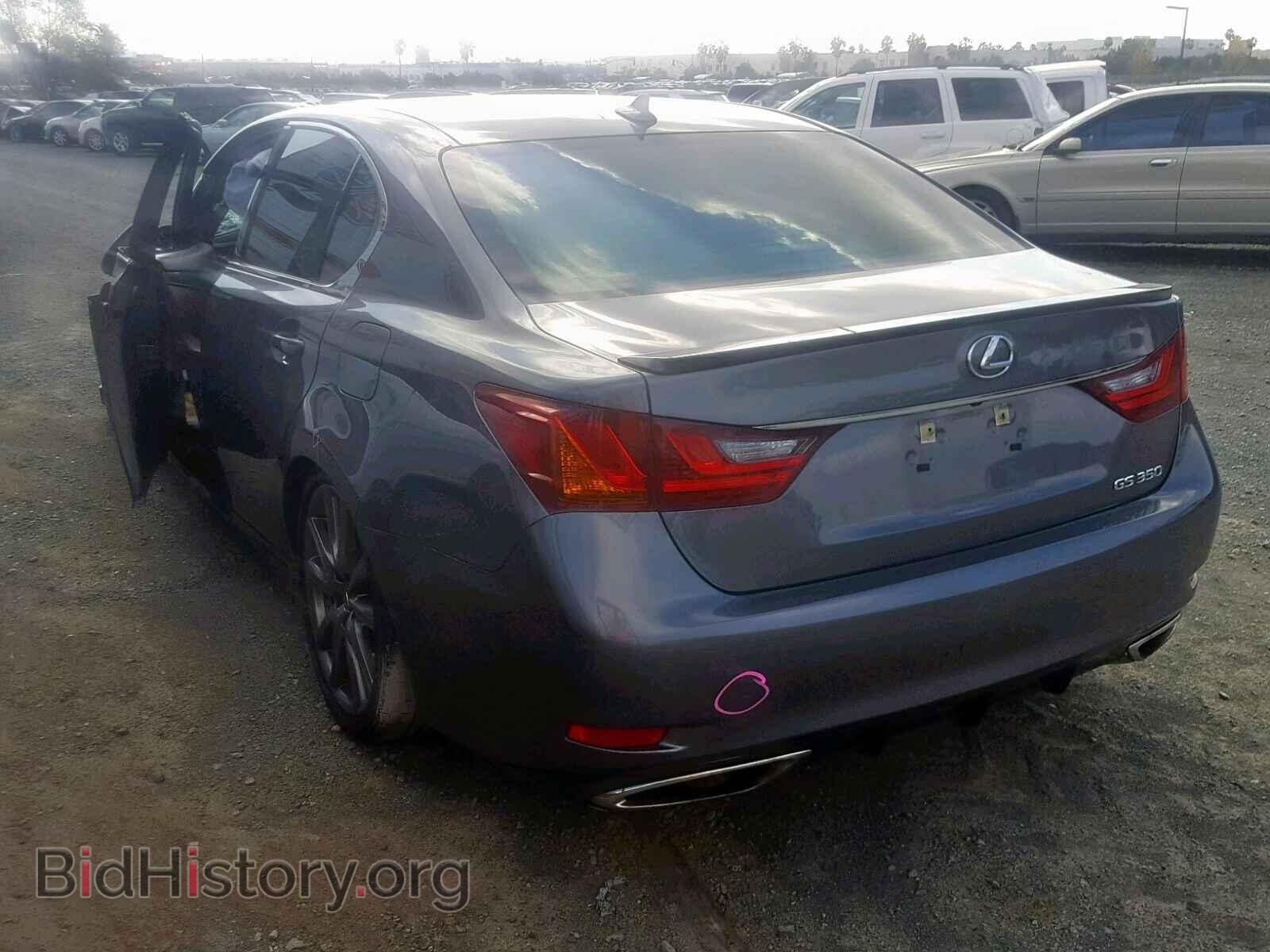 2014 LEXUS GS350 - VIN: JTHBE1BL7E5037059 - Фото 3