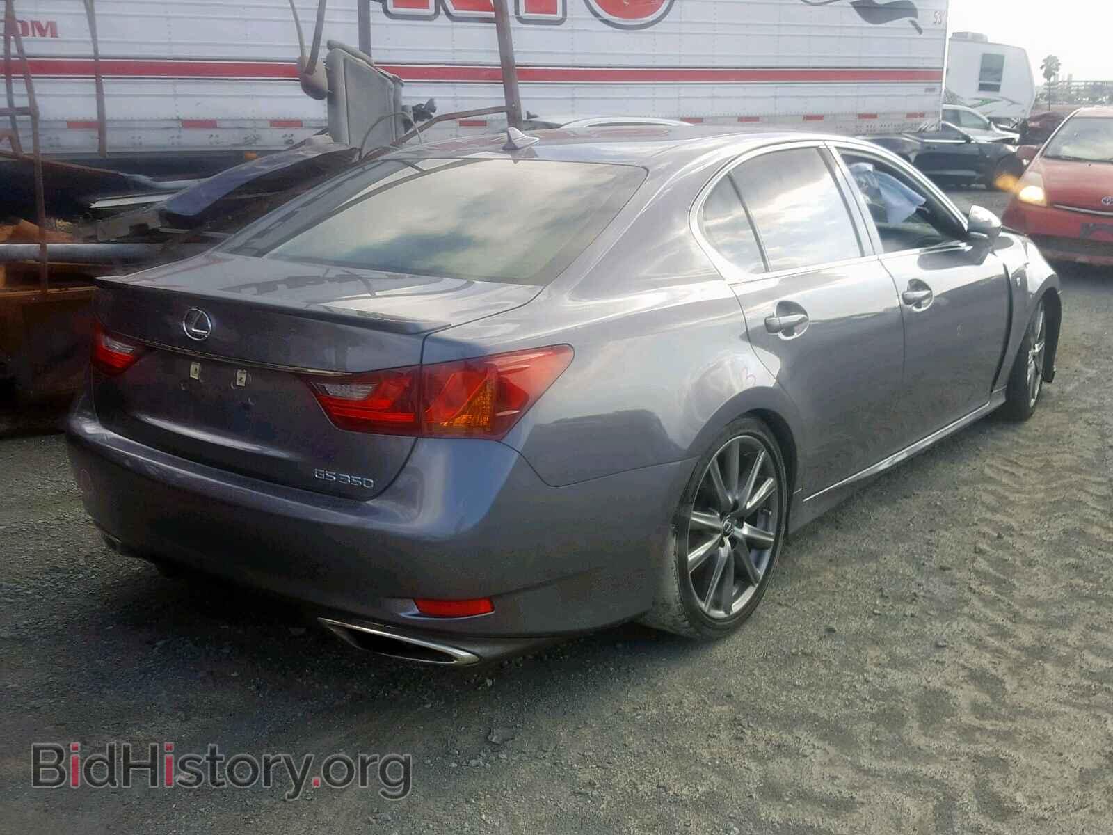 2014 LEXUS GS350 - VIN: JTHBE1BL7E5037059 - Фото 4