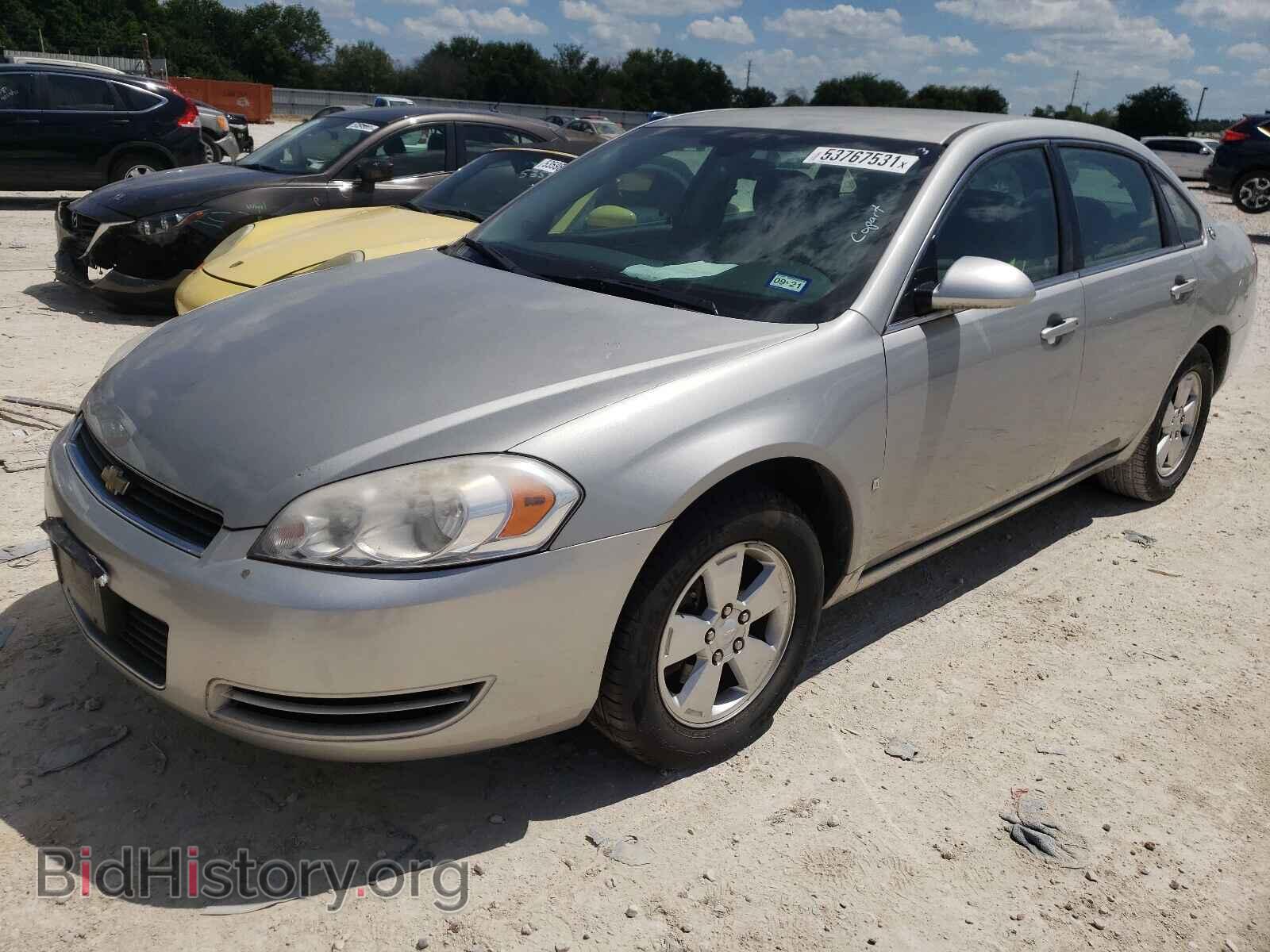 2008 CHEVROLET IMPALA - VIN: 2G1WT58KX89167819 - Фото 2