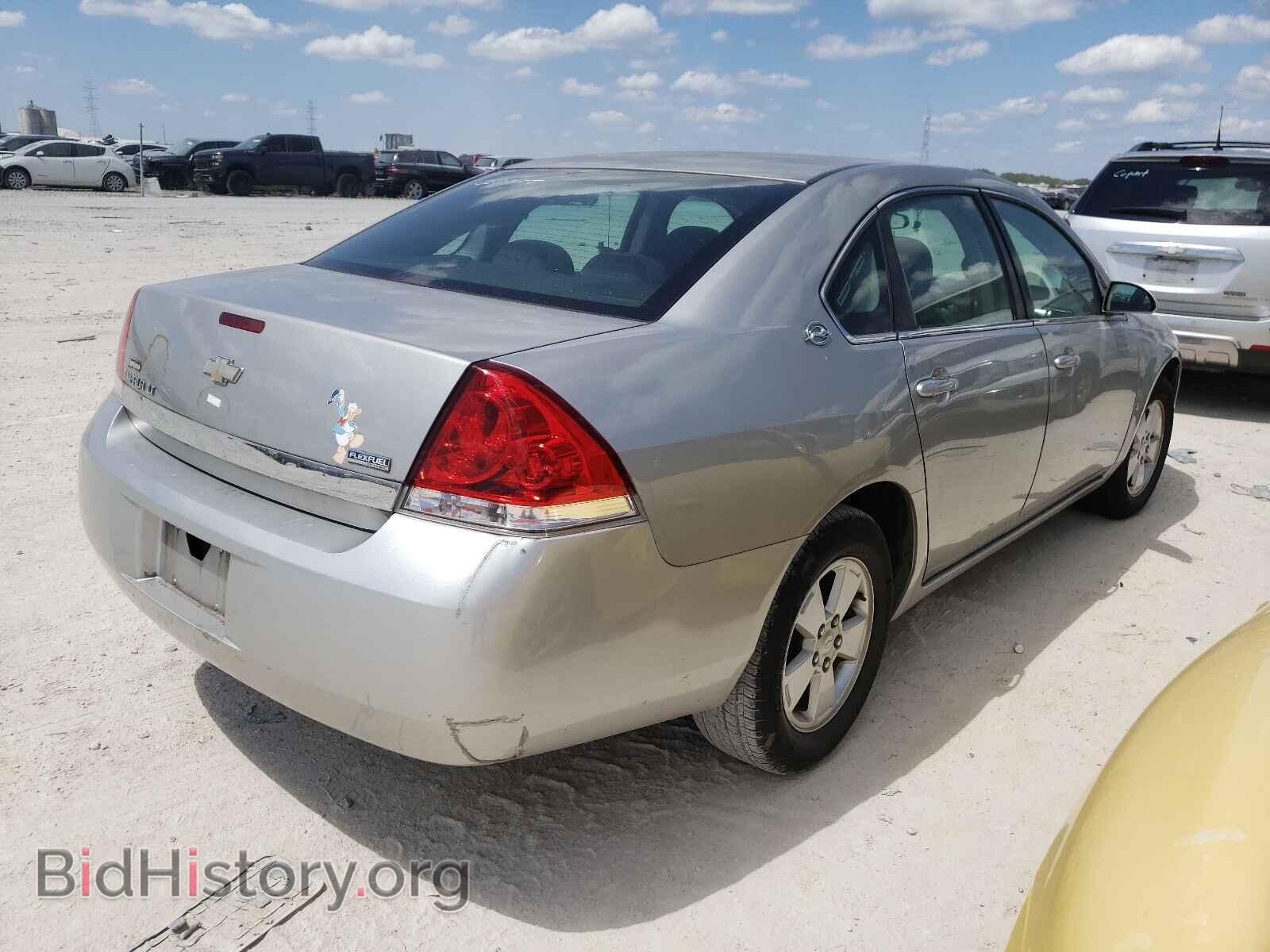 2008 CHEVROLET IMPALA - VIN: 2G1WT58KX89167819 - Фото 4