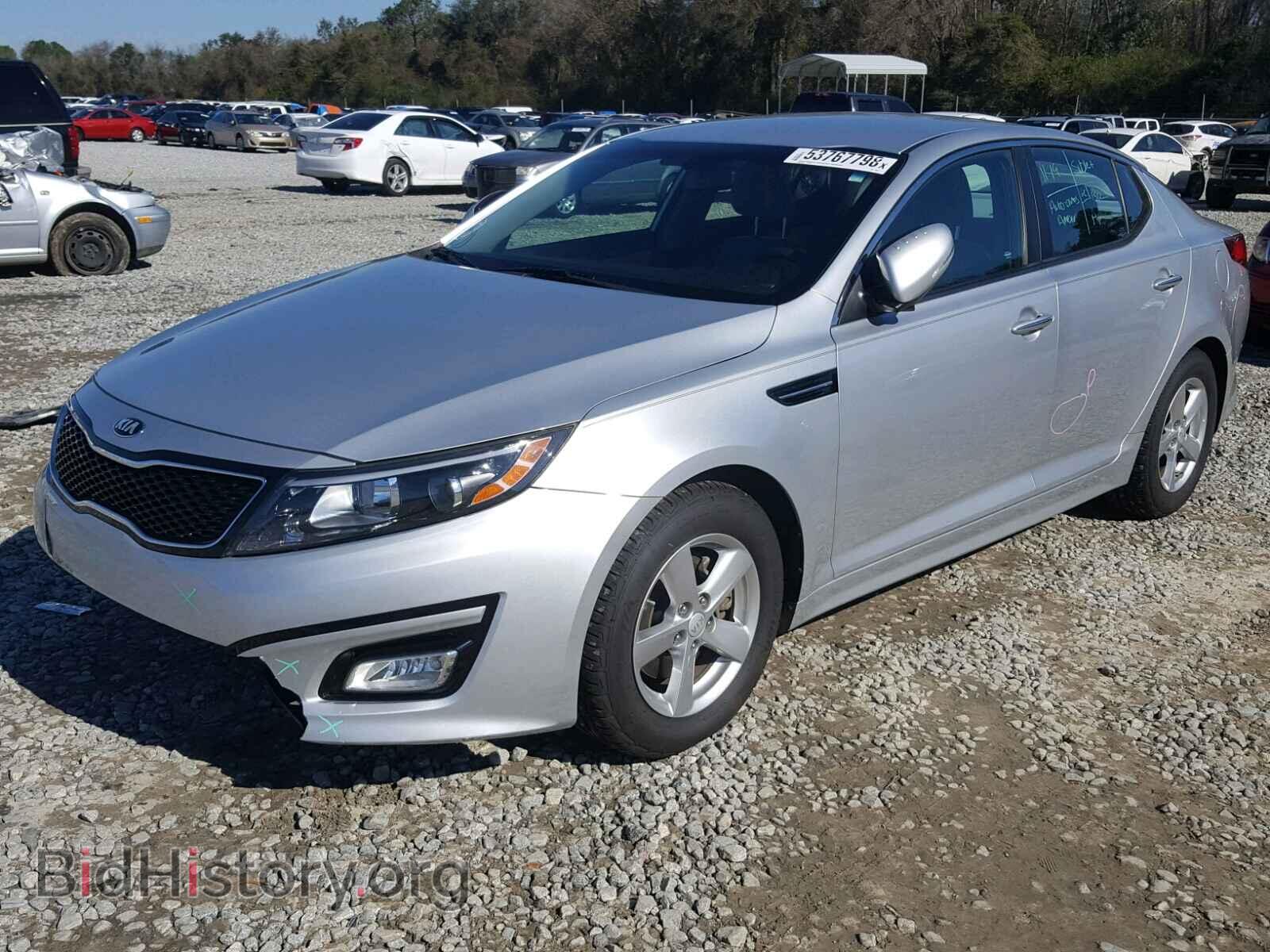 2015 KIA OPTIMA - VIN: 5XXGM4A73FG448407 - Фото 2