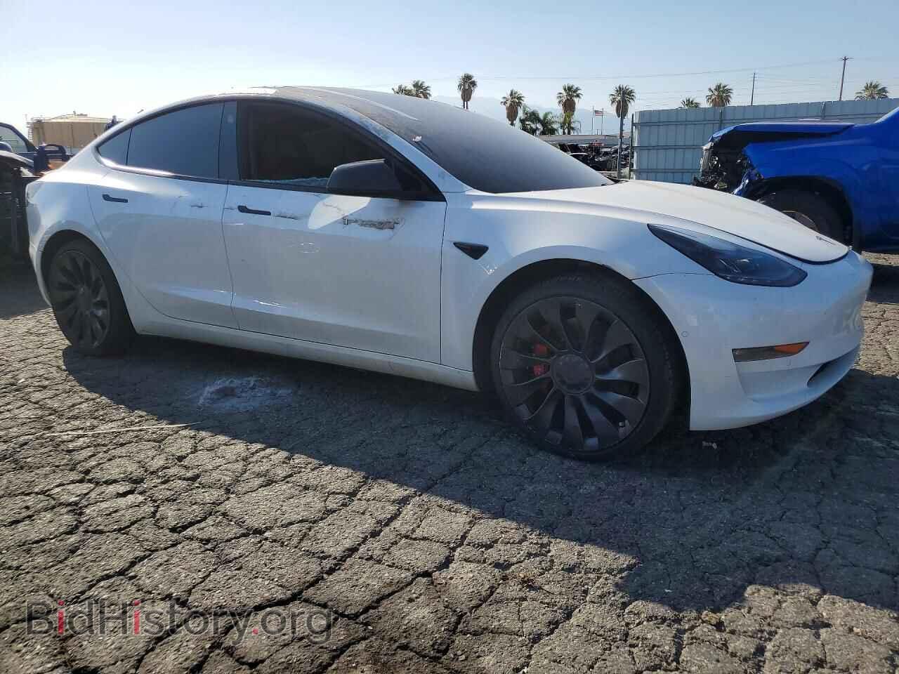2021 TESLA MODEL 3 - VIN: 5YJ3E1EC8MF078766 - Фото 4