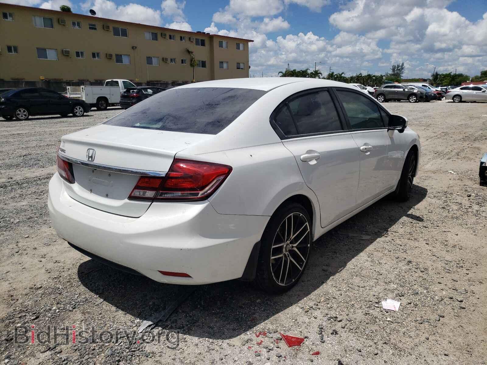 2014 HONDA CIVIC - VIN: 19XFB2F90FE007018 - Фото 4