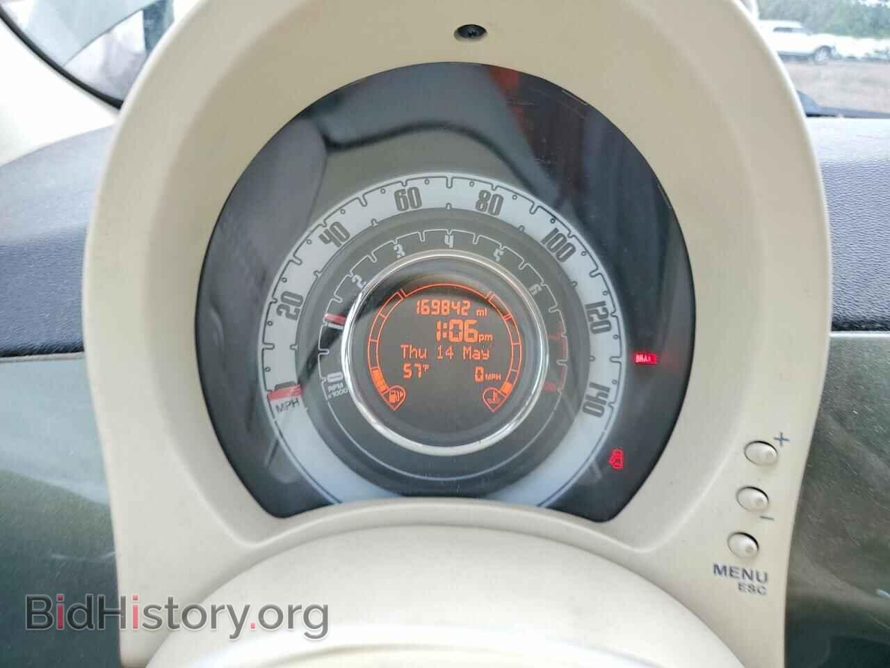 2012 FIAT 500 - VIN: 3C3CFFAR0CT352020 - Photo 9
