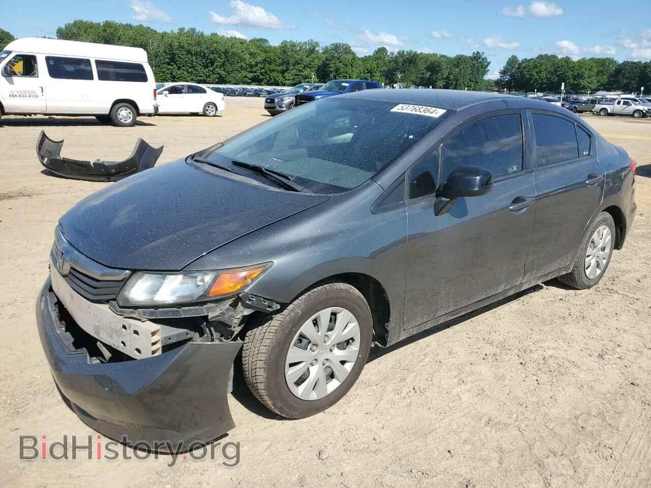 Фотография 2HGFB2F54CH566828 - HONDA CIVIC 2012