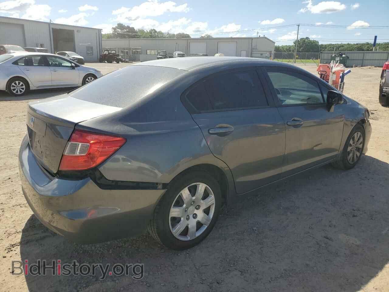 2012 HONDA CIVIC - VIN: 2HGFB2F54CH566828 - Фото 3