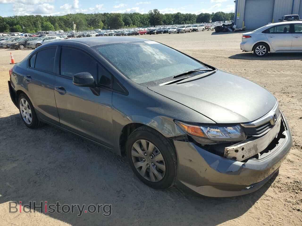 2012 HONDA CIVIC - VIN: 2HGFB2F54CH566828 - Фото 4
