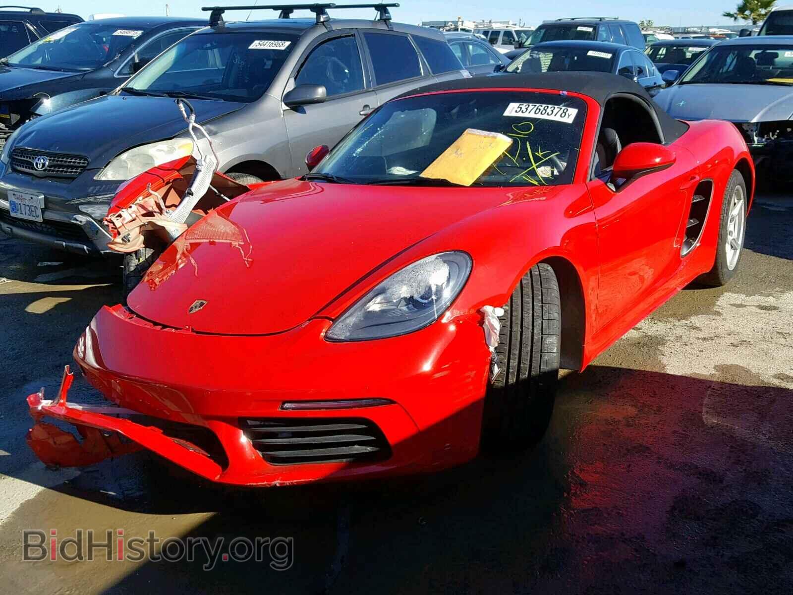2018 PORSCHE BOXSTER - VIN: WP0CA2A86JS210358 - Photo 2