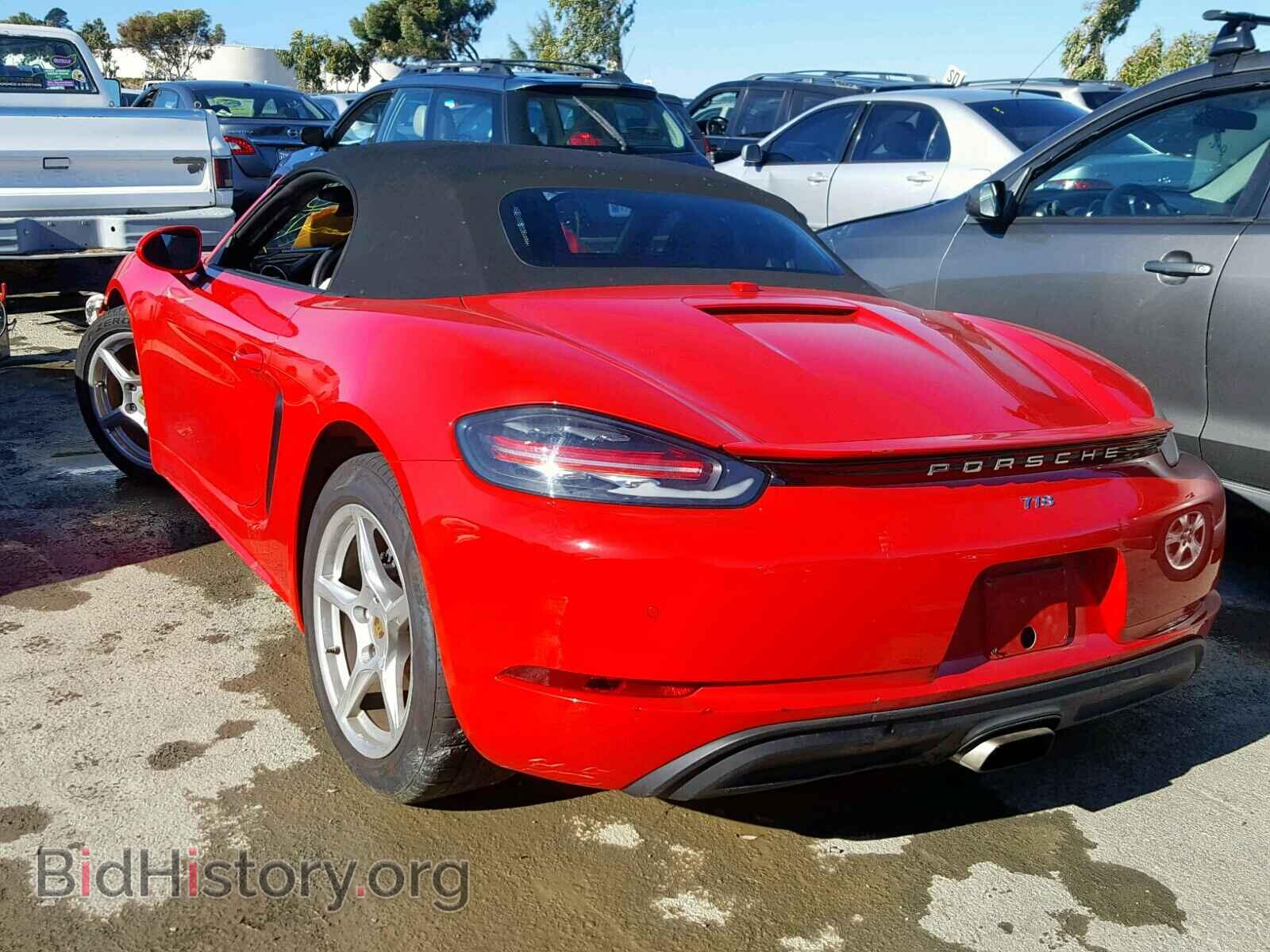 2018 PORSCHE BOXSTER - VIN: WP0CA2A86JS210358 - Photo 3